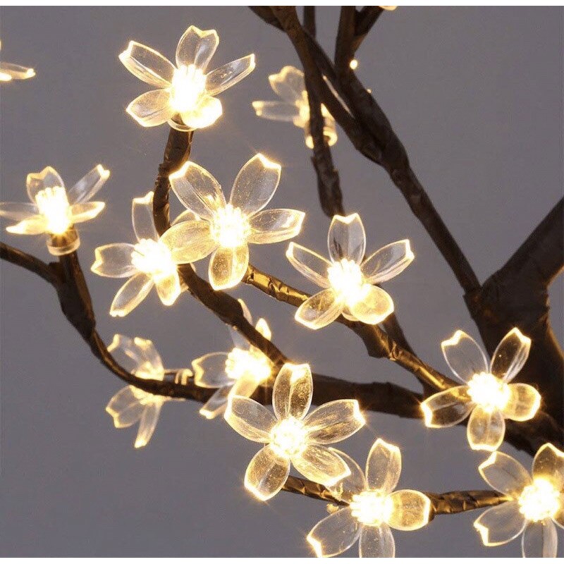 Đèn LED trang trí hình hoa cổng sạc USB