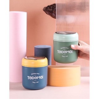 Bình đựng ủ cháo giữ nhiệt TEDEMEI 530ml kèm muỗng cho bé - Cặp lồng cháo
