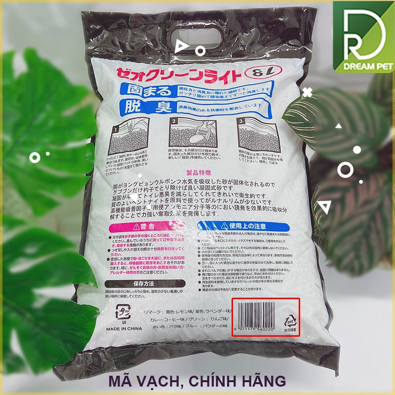 CÁT VỆ SINH CHO MÈO NHẬT BẢN 9L - 6 MÙI LỰA CHỌN - CHÍNH HÃNG