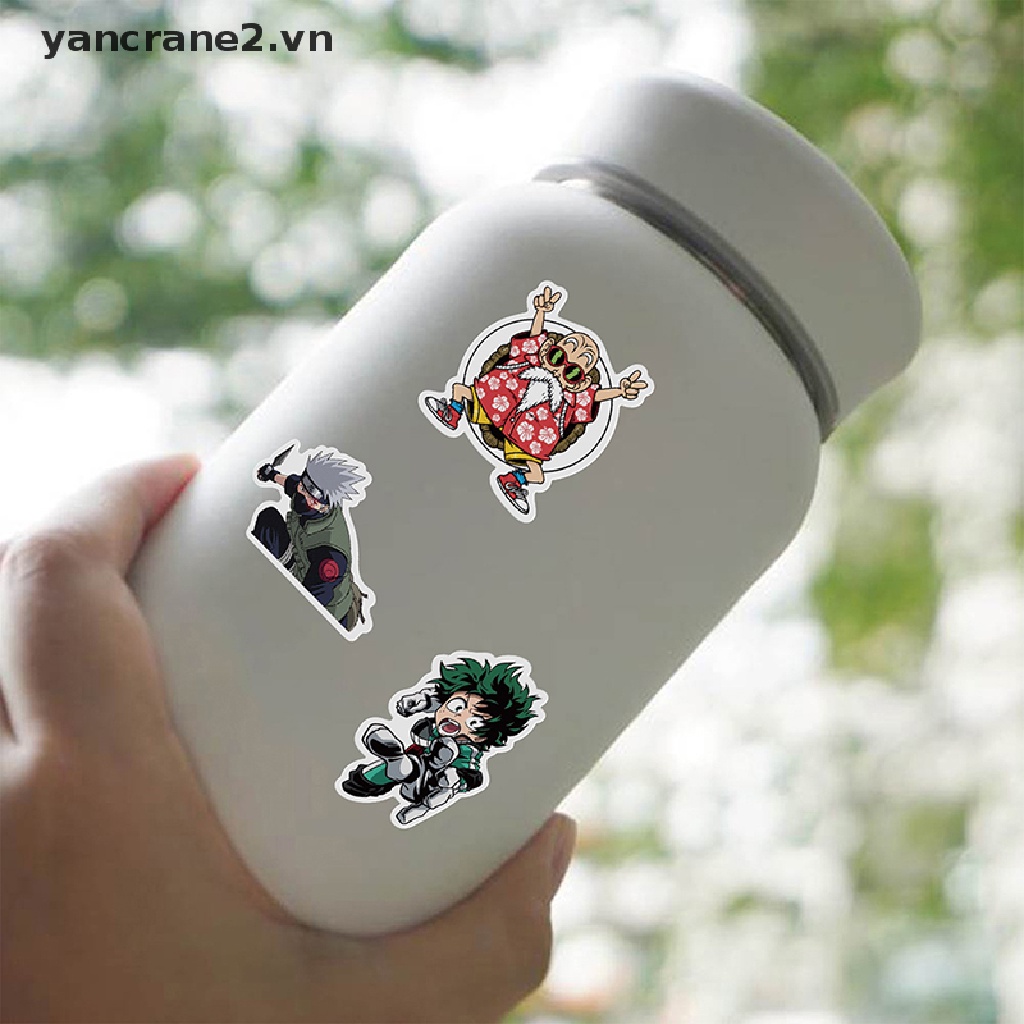 Bộ 50 Miếng Dán Graffiti Trang Trí Laptop Ván Trượt yancrane2.vn