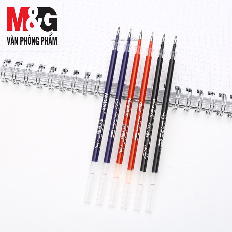 Sỉ - Hộp 40 Ruột bút Gel / Ruột bút nước M&G 0.5mm AGP65245/6139