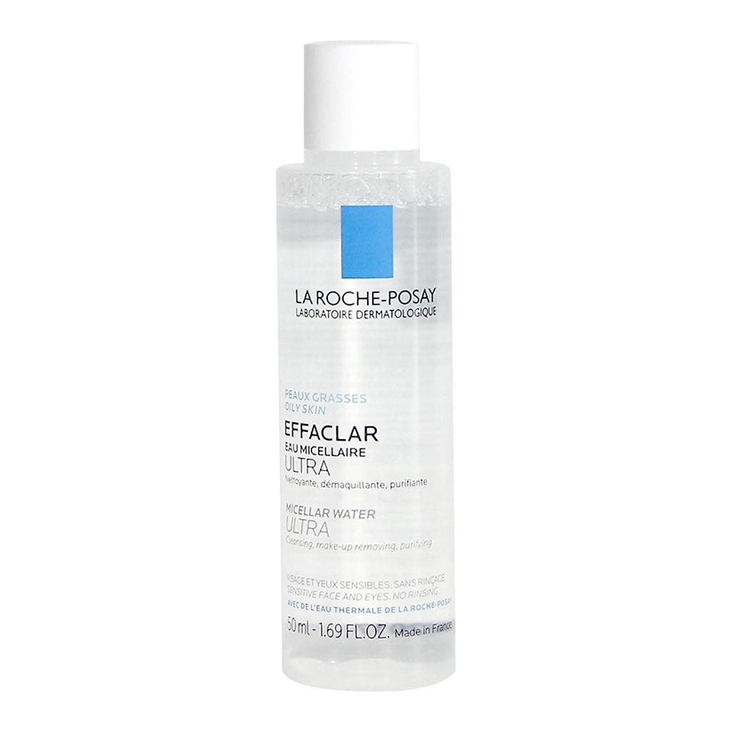 Nước Tẩy Trang La Roche Posay Micellar Water Ultra Sensitive Skin làm sạch sâu cho da nhạy cảm (50ml) | BigBuy360 - bigbuy360.vn