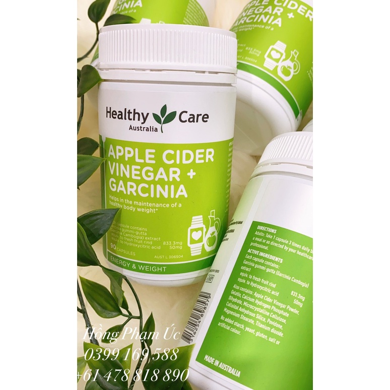 GIẤM TÁO + GARCINIA - DATE 5/2025