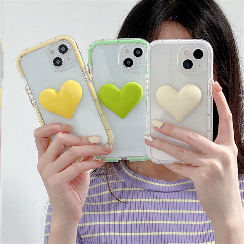 Ốp trong trái tim to viền dạ quang 7plus/8plus/x/xs/xsmax/11/12/13/pro/max/plus/promax
