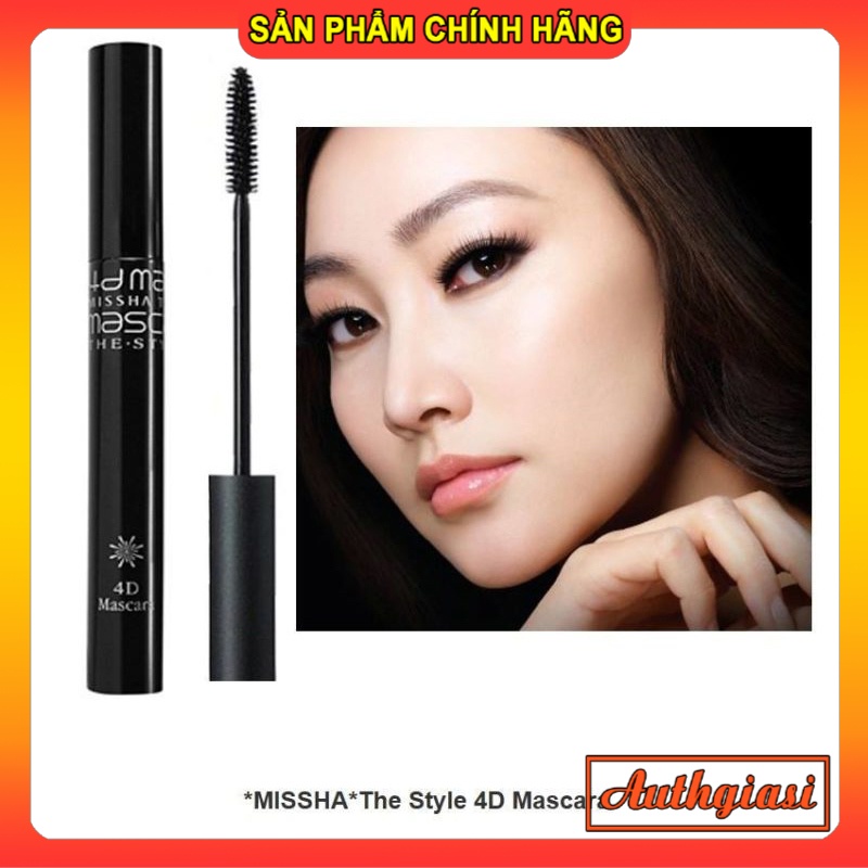 Mascara chuốt mi Missha 4D làm dày mi không lem chống trôi hiệu quả | WebRaoVat - webraovat.net.vn