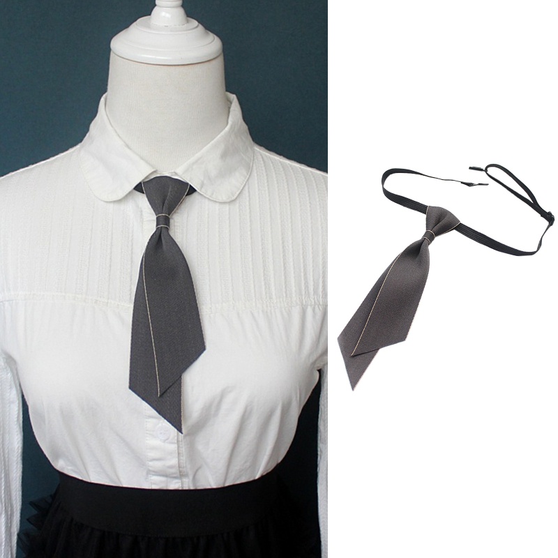 Oneri Áo Sơ Mi Màu Tương Phản Phối Nơ Có Thể Điều Chỉnh Dành Cho Nam Và Nữ