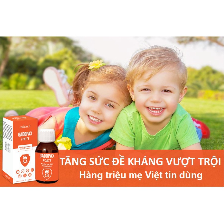 Gadopax Forte - Tăng đề kháng vượt trội trừ Châu Âu, Trẻ hết ốm vặt