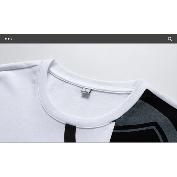 Áo Thun cotton Ngắn Tay Cổ Tròn Dáng Rộng In Họa Tiết Thời Trang Mùa Hè Hàng Mới Dành Cho Nam