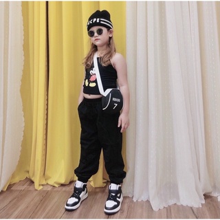 ( Ảnh Thật ) Áo thun croptop Bé Gái