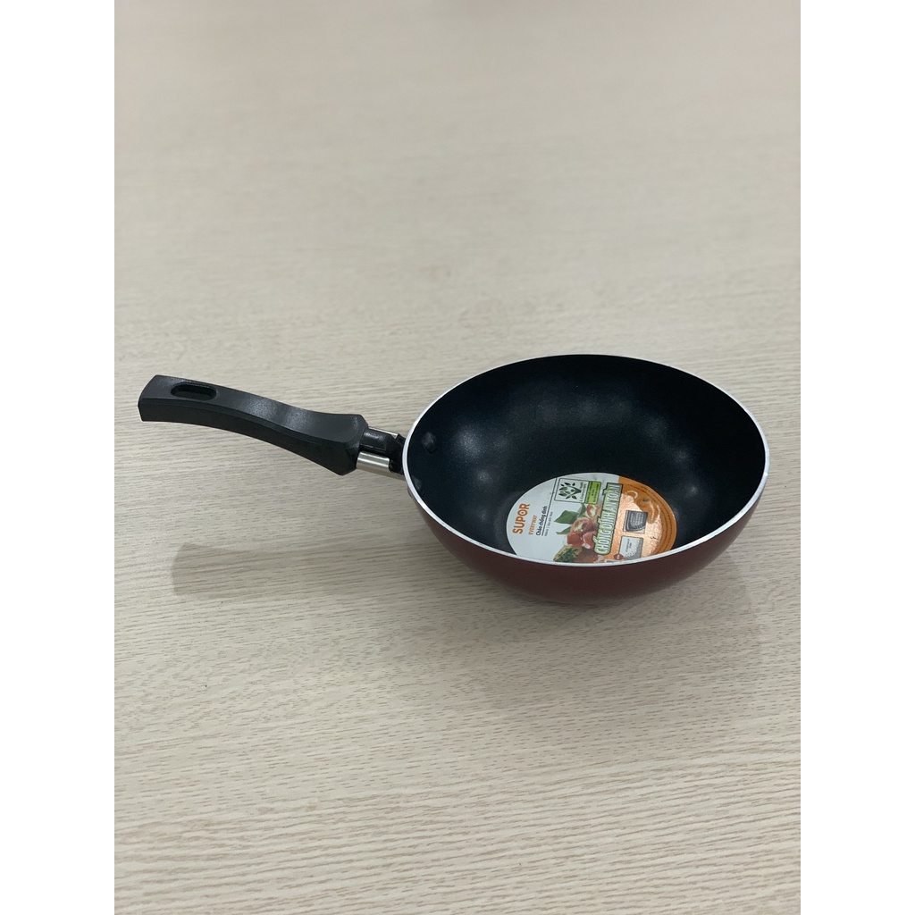 Chảo Chống Dính Mini Cao Cấp Supor F09A16 Dùng Cho Bếp Gas - Hàng Việt Nam