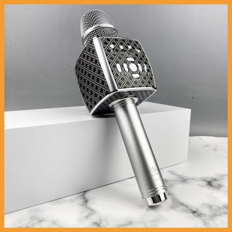 ⚡Giá Rẻ⚡ Micro Karaoke YS 95 kết nối bluetooth Tích Hợp Loa Bass Không Dây Dùng Hát Tại Nhà Hoặc Livetream