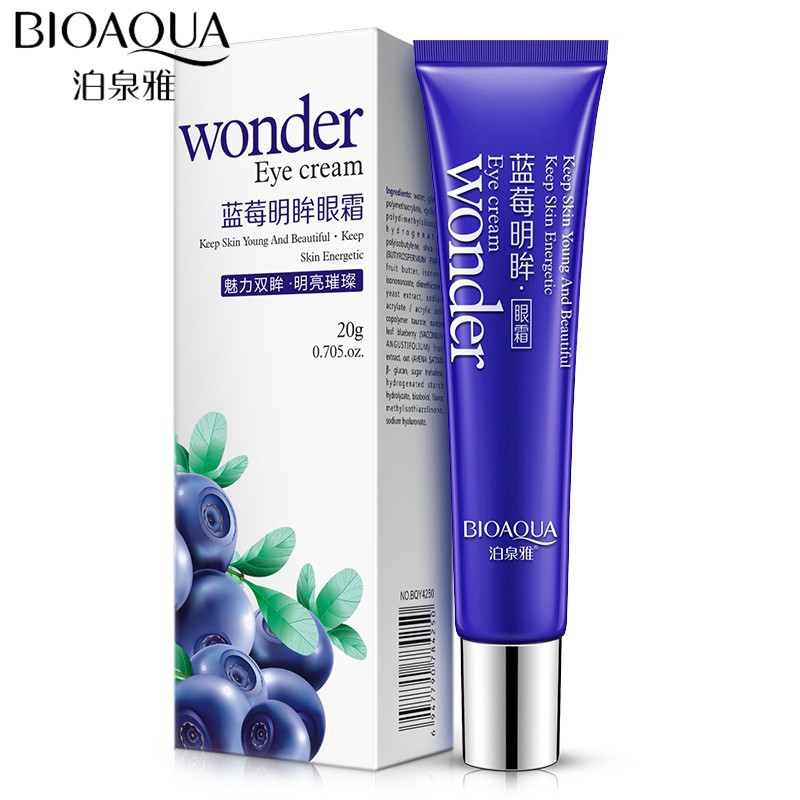 Kem dưỡng mắt chiết xuất Việt Quất Bioaqua chống nếp nhăn và quầng thâm