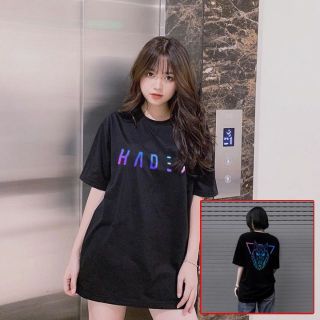 (Kèm video+ảnh thật) [BST OVERSIZE] Áo tay lỡ HADES phản quang 7 sắc UNISEX