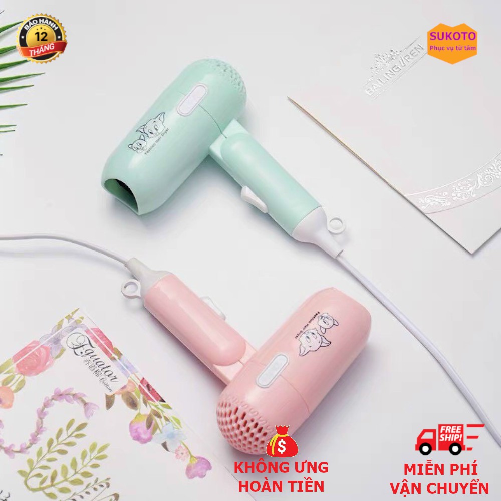 Máy Sấy Tóc Mini Dễ Thương