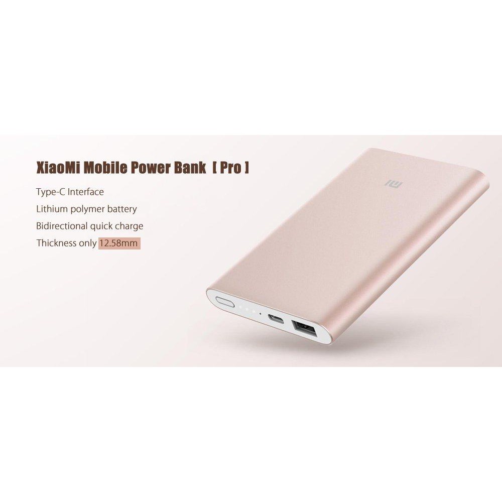 Pin sạc dự phòng Xiaomi 10000mAh Pro Type C - Chính hãng Digiworld