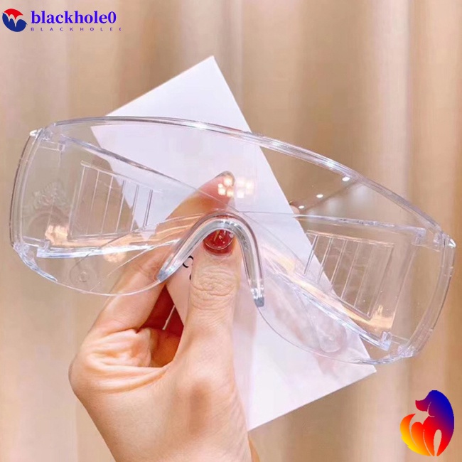 Kính Mát Gọng Lớn Trong Suốt Chống Gió / Bụi Bẩn Độ Nét Cao Thời Trang Cho Nam Và Nữ