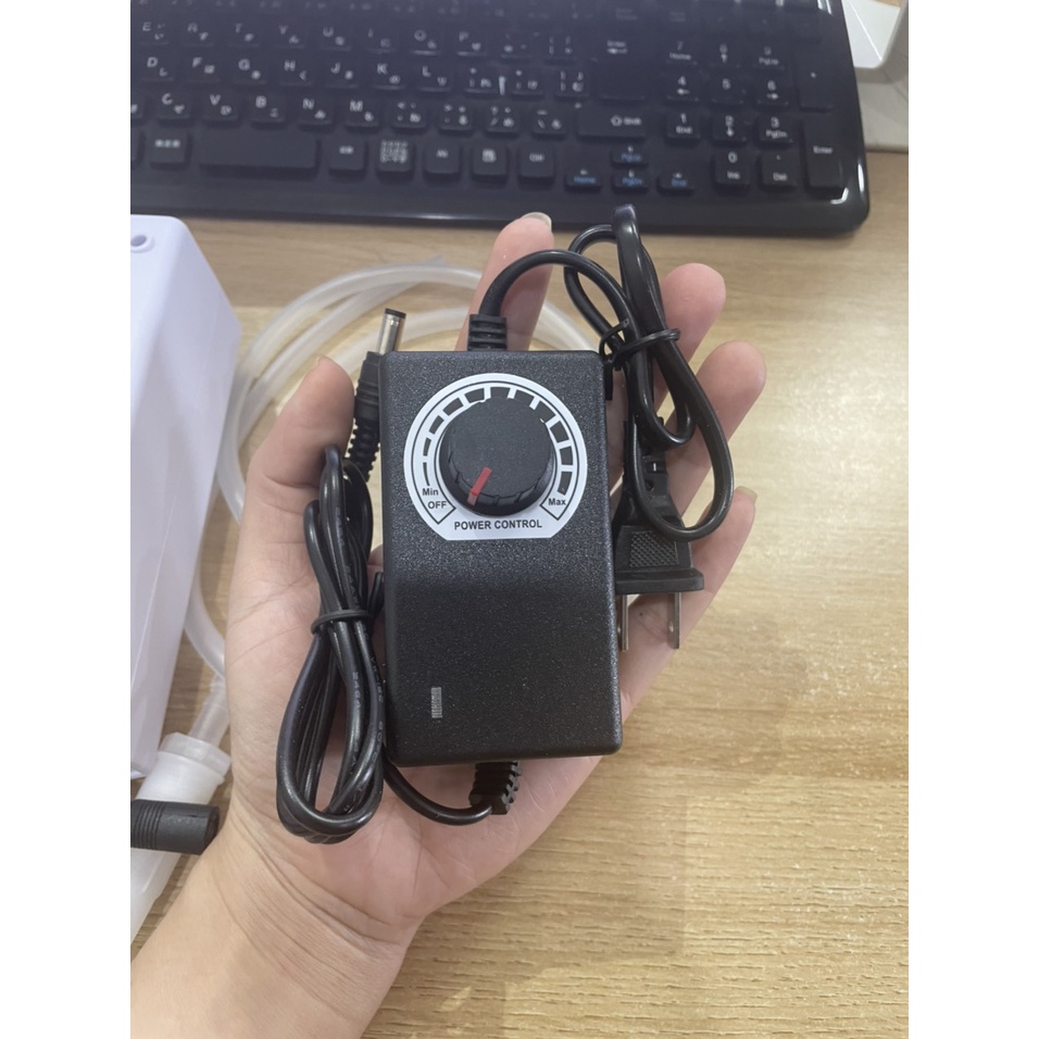 Bơm điện chuyên dụng Airpac bơm cột khí, túi khí chống sốc, bóng bay, phao bơi