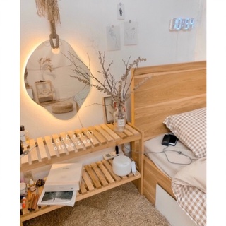 Kệ Giày Dép Gỗ Cao Cấp / Kệ Gỗ Trang Trí - Wooden Bench 2FM (Hàng Cao Cấp Loại 1)