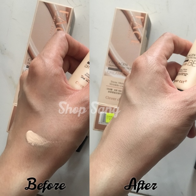 [Nội địa Đài] Combo 3 in 1 BB Cream Face Clever Cat