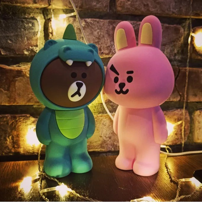 Hộp bút silicon gấu Brown cosplay dino dễ thương | BigBuy360 - bigbuy360.vn
