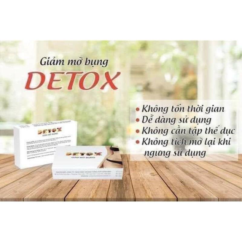 Detox Giảm mỡ bụng chuyên sâu