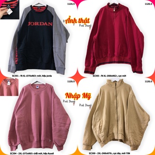 Áo sweater nữ, nam 2hand, chất dày, size xl/xxl 1111-1