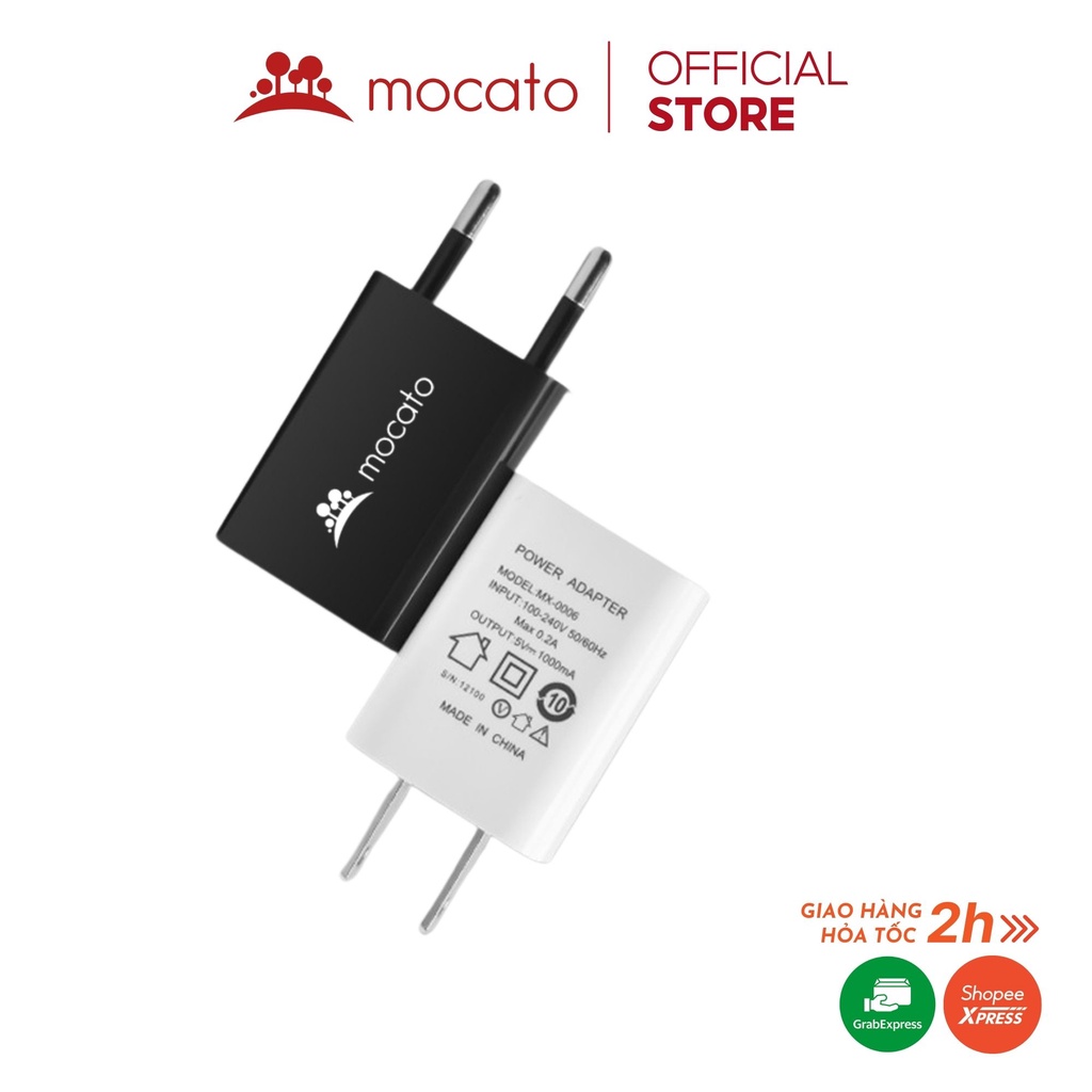 Củ Sạc MOCATO Hỗ Trợ Sạc Nhanh Cho Pin Dự Phòng 5V - 1A