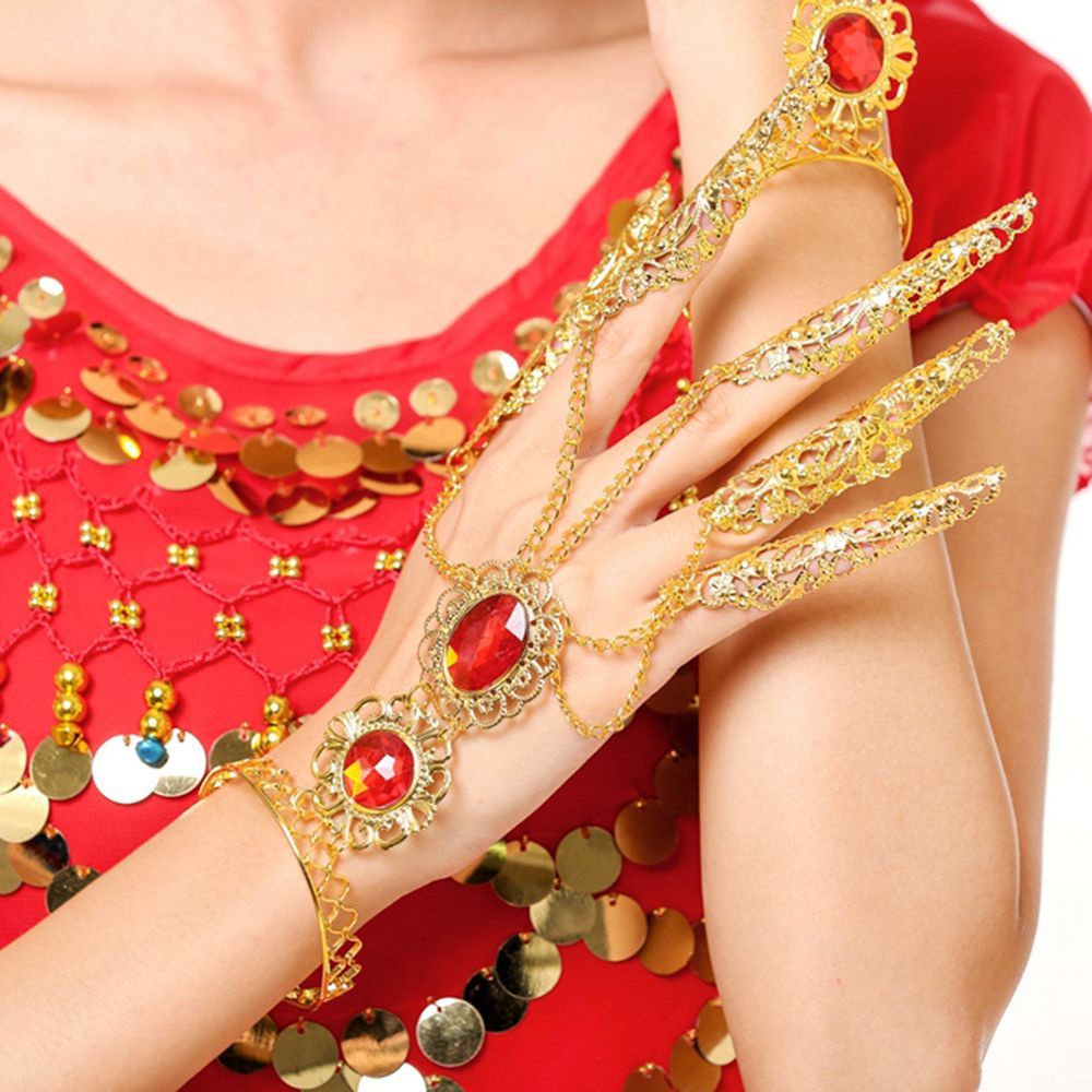 1 Vòng tay gắn vuốt đeo móng tay phong cách Thái Lan dành cho nữ