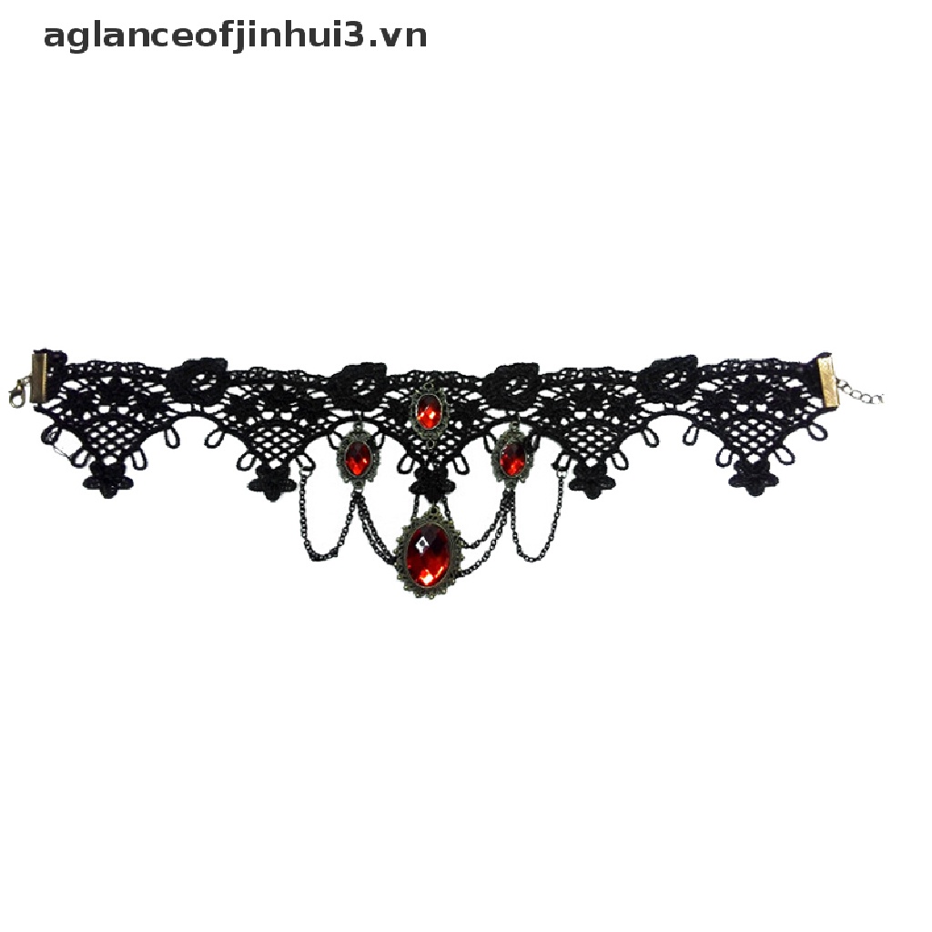 * * Afhvn * * Chuột Qua Hình Ảnh Qua Hình Ảnh Để Phóng to Tối Đa-Crystal-Crystal-Crystal-Cry-Prom-Jewelry-Màu Đen Có Vòng Tròn-Xơ-Cry-Ne