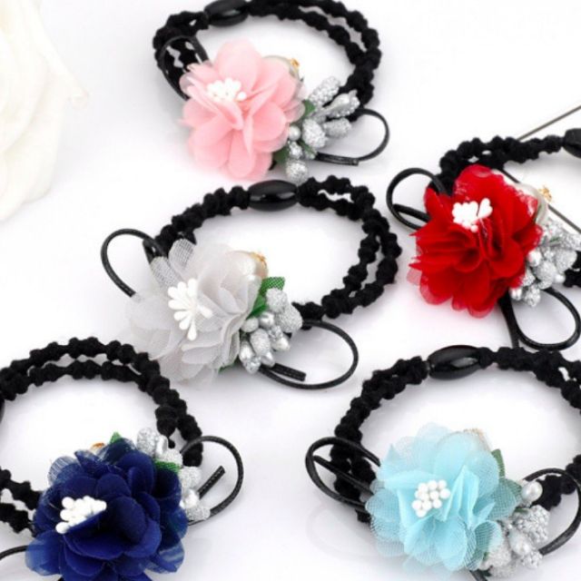 1 cột tóc màu ngẫu nhiên