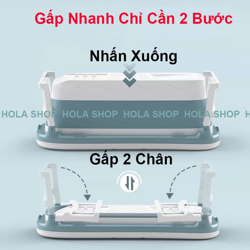 Bồn Tắm Gấp Gọn Thông Minh ,Đa Năng ,Gia Đình Tắm ,Xông Hơi , Bể Bơi Cho Trẻ Em Chất Liệu Nhựa Cao Cấp (Đ22)