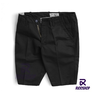 [XẢ KHO] Quần short kaki nam đen cao cấp PB cực đẹp RPS018 - quần ngắn nam