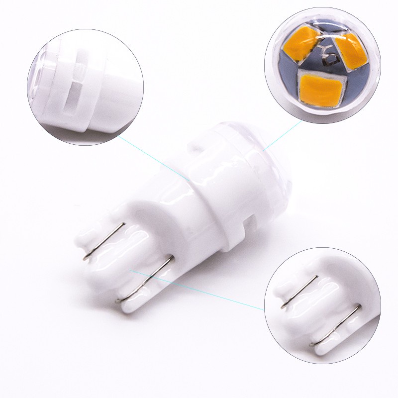 1 Đèn Led T10 W5W Định Vị Cho Xe Hơi, Xe Máy
