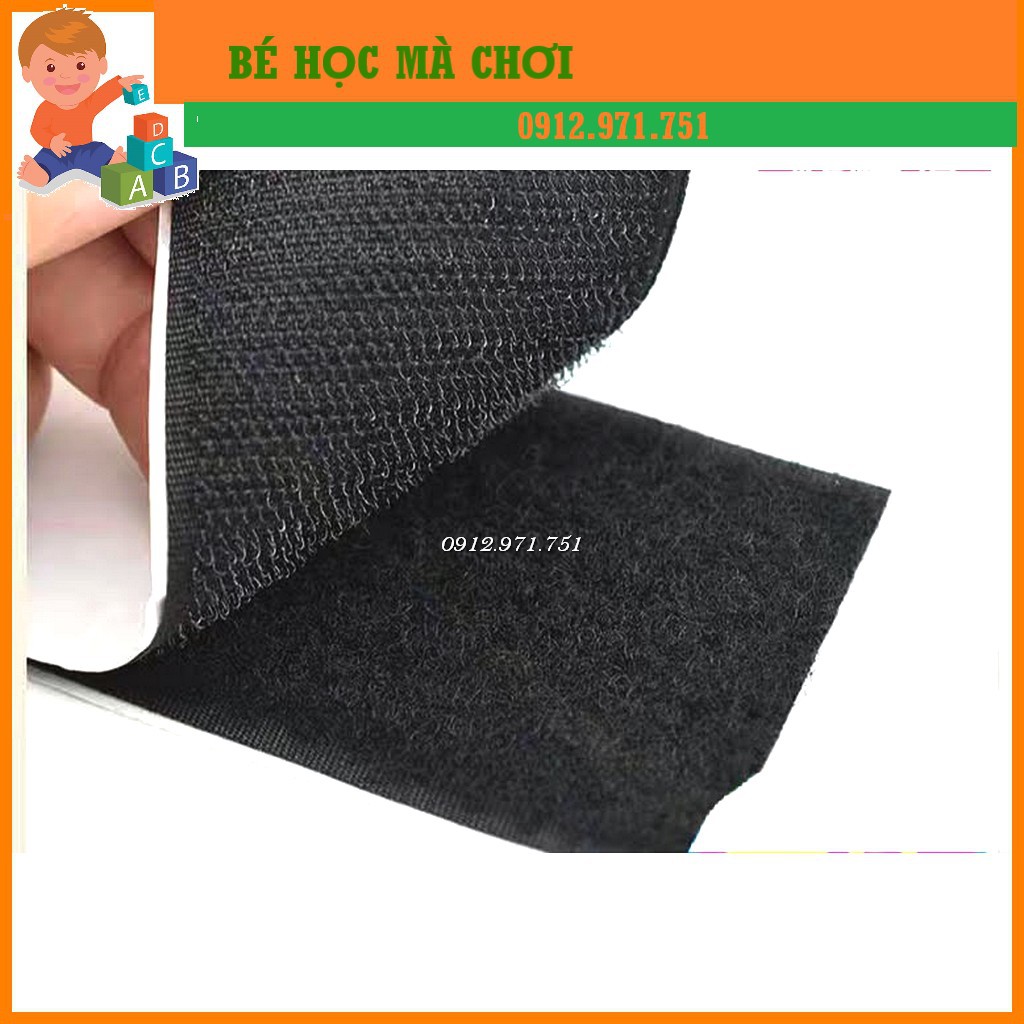 Băng dính gai, khóa nhám xé CÓ SẴN KEO DÁN