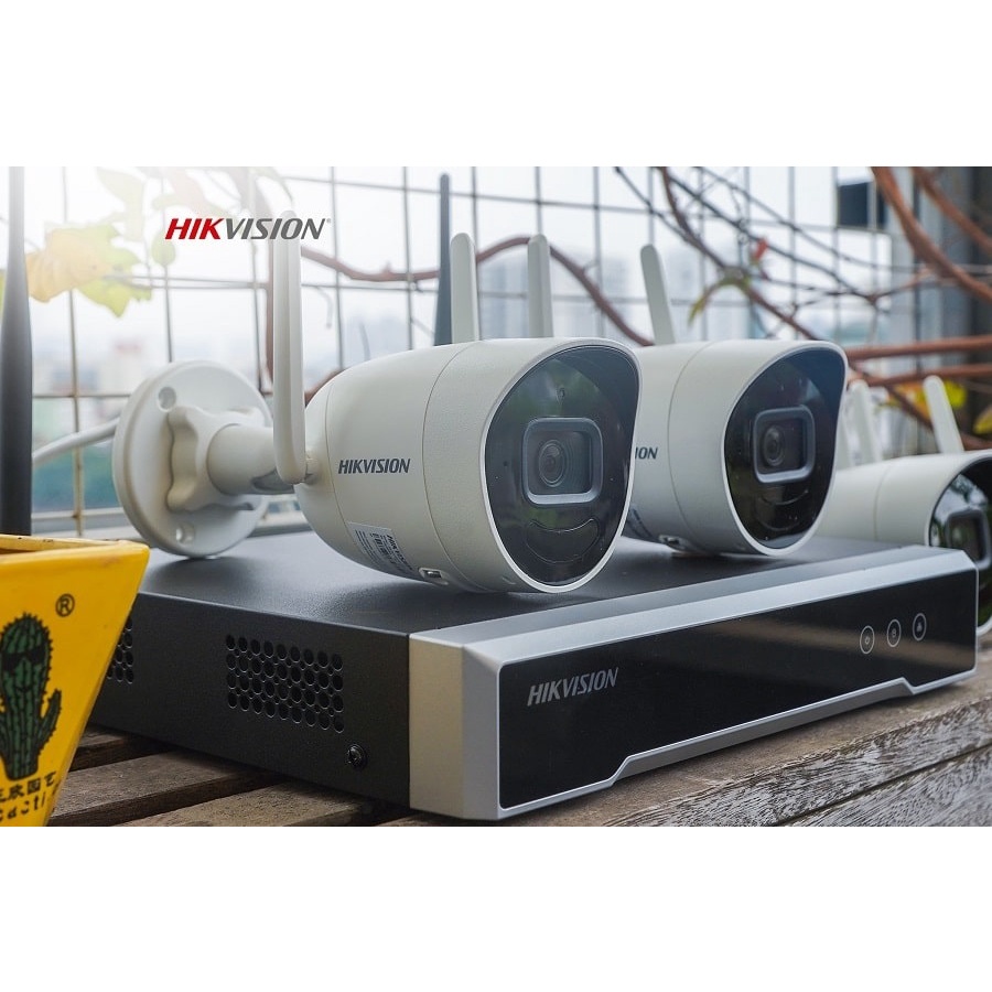 Bộ Kit Camera Wifi Hikvision NK42W0H  - 4 Camera 2.0