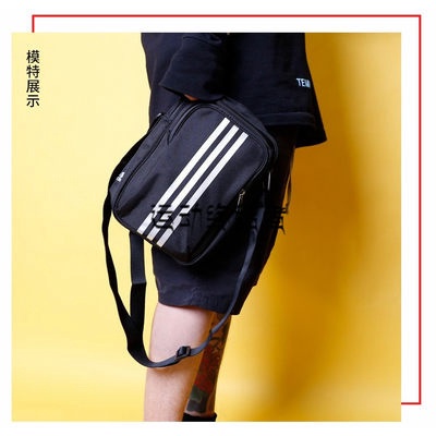 Túi nam Adidas túi nữ thể thao đi du lịch ngoài trời Túi đeo một bên vai nam Túi đeo chéo S02196