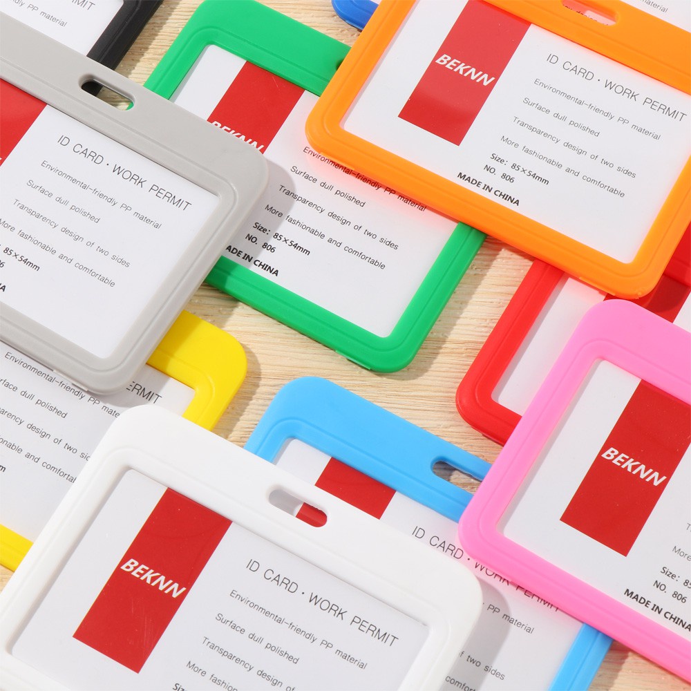 Bao nhựa pvc trong suốt bảo vệ thẻ tên cá nhân
