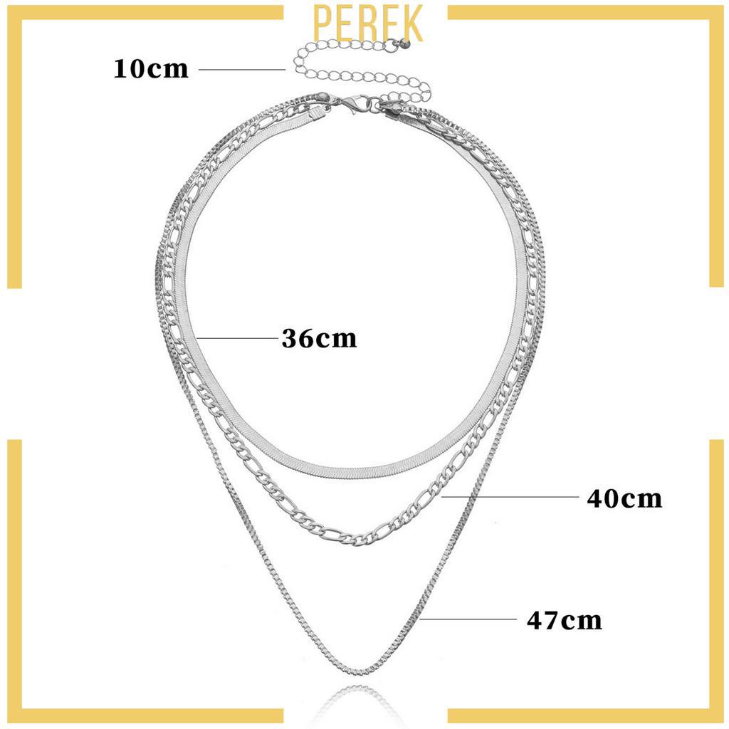 vòng cổ Nhiều Lớp Thiết Kế Đơn Giản Phong Cách Hip-Hop