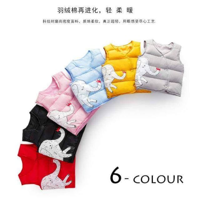 Combo 2 áo phao gile cho bé