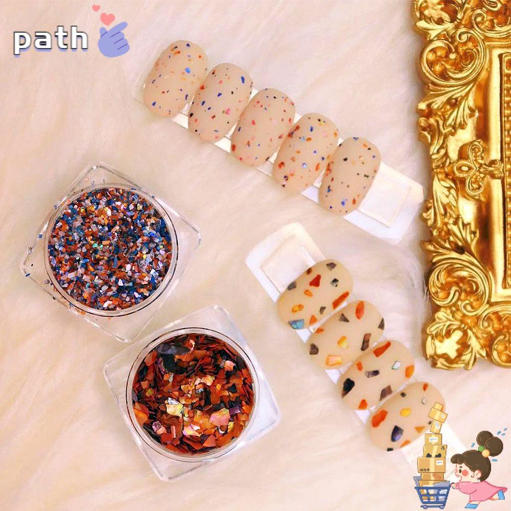 PATH Creative Sea Shell|Charm Manicure Decoration Nail Parts Gift DIY Multicolor Mixed Size 3D Nail Art