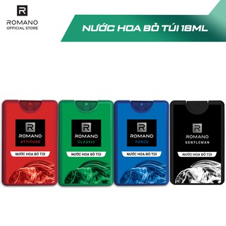 Nước Hoa Nam Romano Force Eaude Toilette Pour Homme 18ml