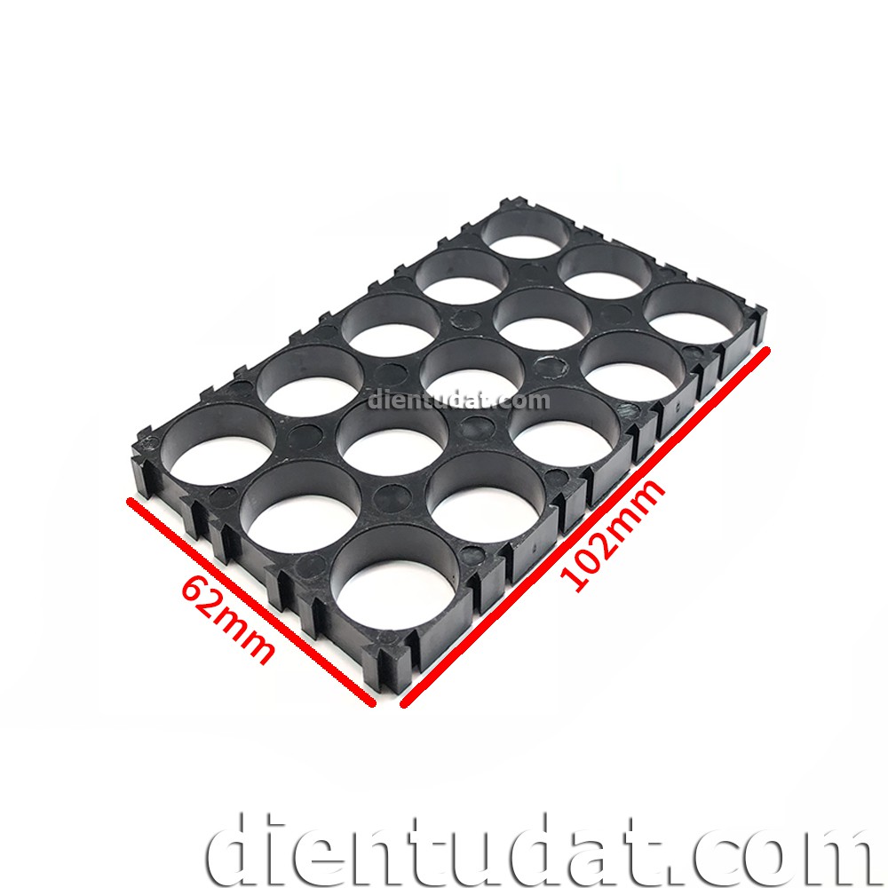 Khung Đế Ghép Cell Pin 18650 3*5 - 15 Cell