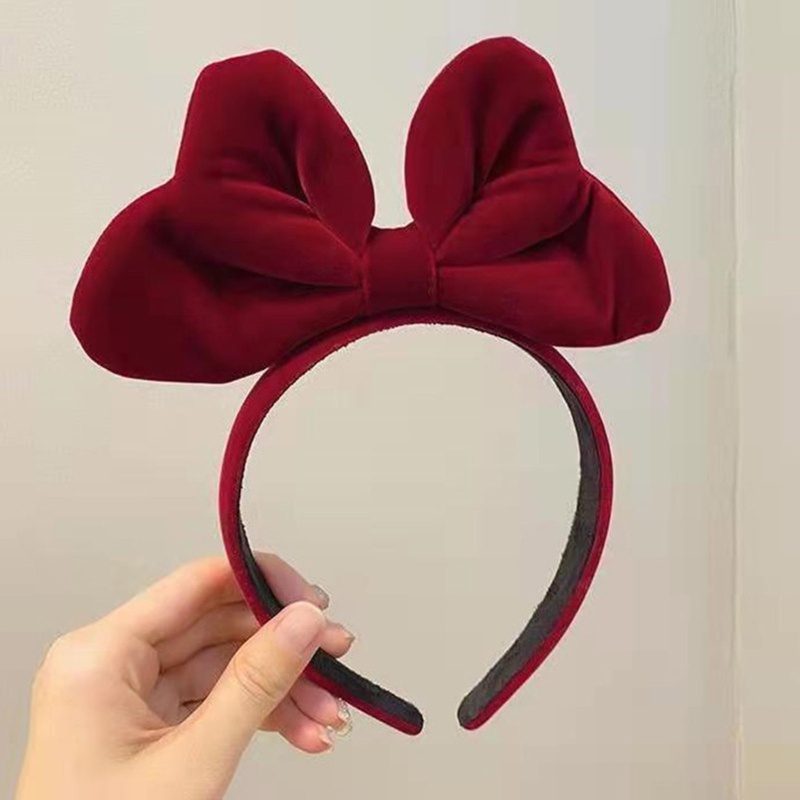 Băng Đô Vải Nhung Đính Chuông Và Tai Mèo