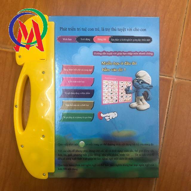 SÁCH ĐIỆN TỬ THÔNG MINH CHO BÉ | SÁCH SONG NGỮ CHO BÉ HỌC TIẾNG ANH
