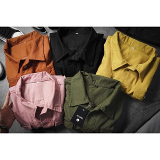 [ ÁO KHOÁC KAKI BASIC – NAM NỮ ĐỀU MẶC ĐƯỢC ] Đủ 6 màu cực hót