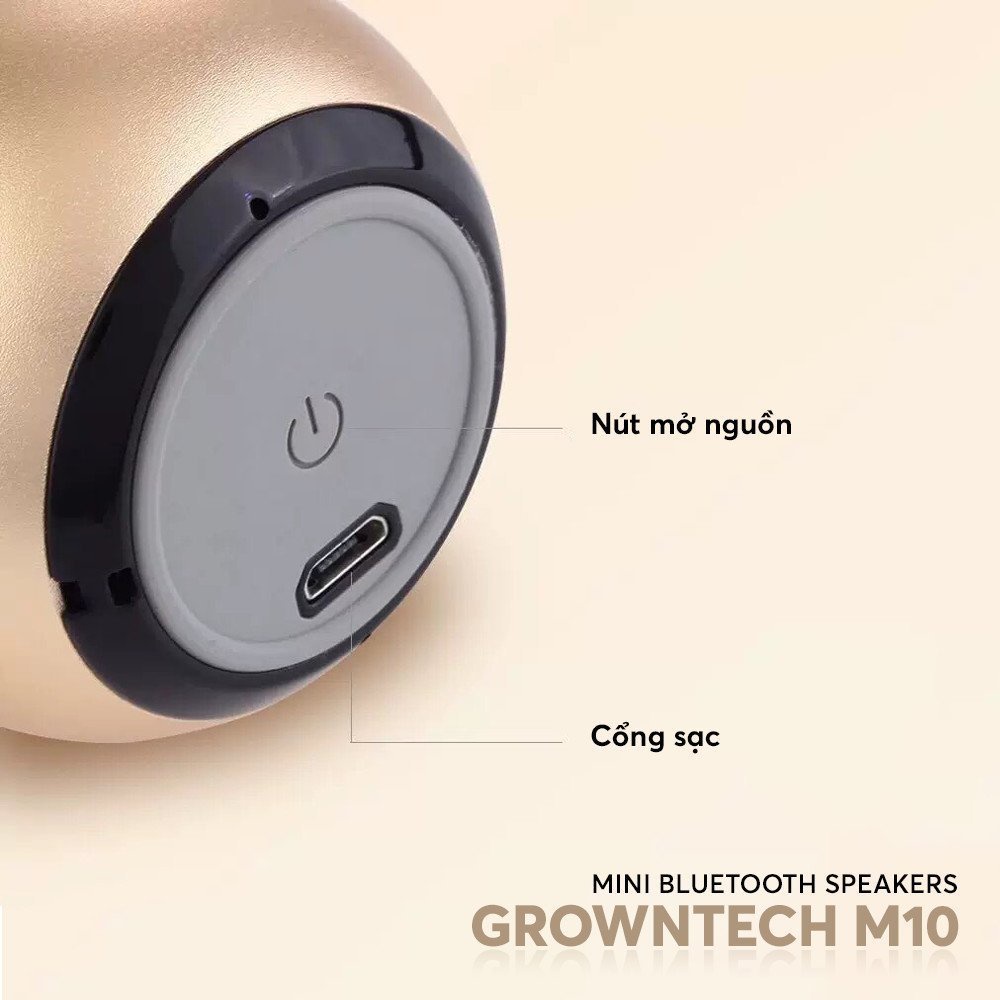Loa Bletooth Mini Nghe Nhạc Không Dây M3, Loa Bluetooth Mini Giá Rẻ Vỏ Kim Loại Siêu Bền