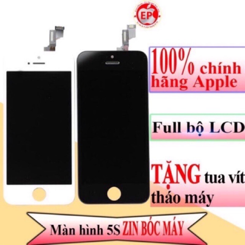 Màn hình iPhone 5S/ SE ZIN BÓC MÁY chính hãng Apple