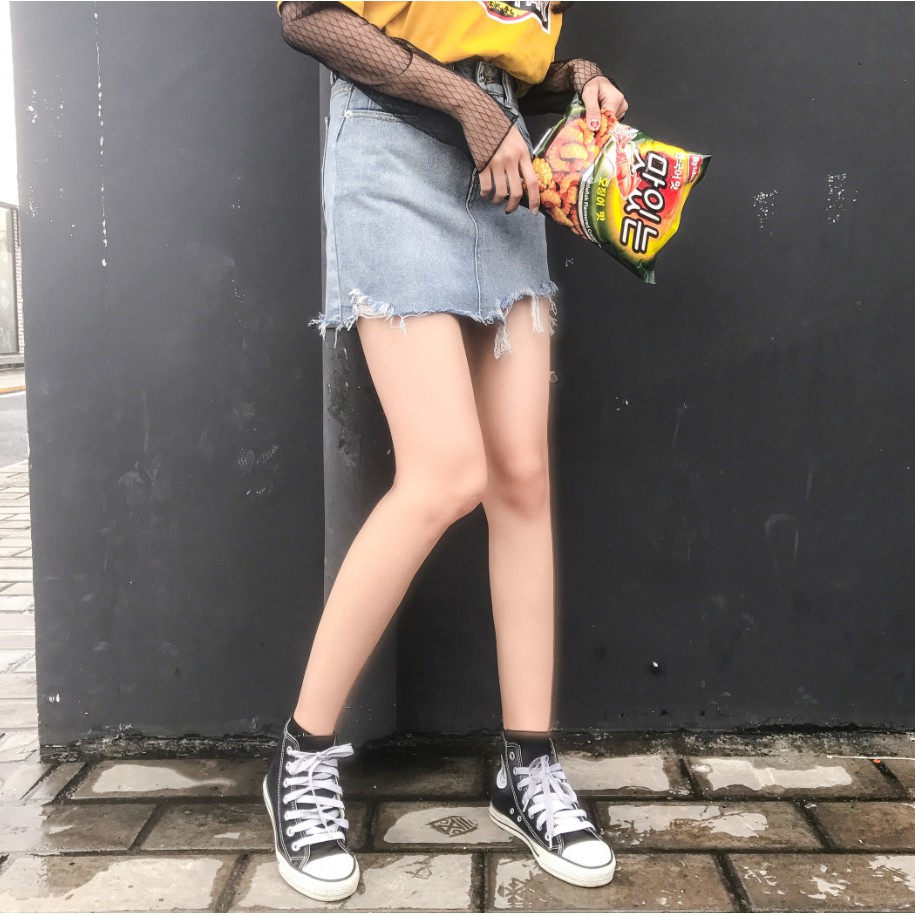 Chân Váy Jeans Nữ Ulzzang- New arrival 2019