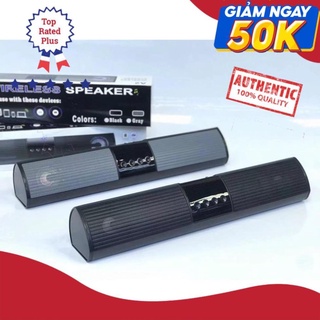 Loa bluetooth speaker A2 dáng dài 2 loa cực đỉnh, kiểu dáng sang trọng hỗ trợ thẻ nhớ
