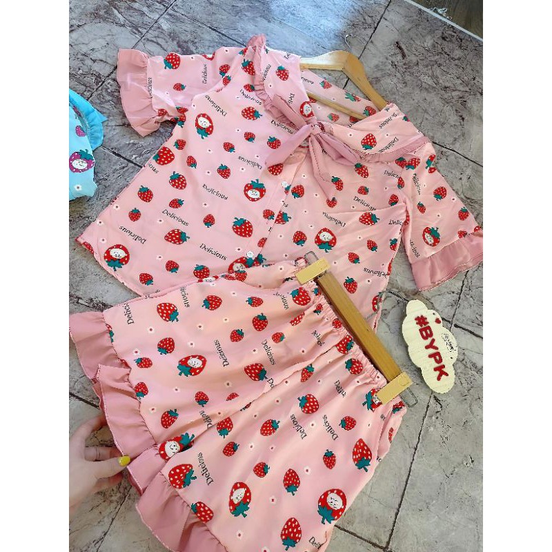 Đồ bộ nữ 🔥 FREE SIZE 42-55KG 🔥 Sét tiểu thư dâu xinh xắn, hàng đẹp chuẩn shop( hình thật 100%)